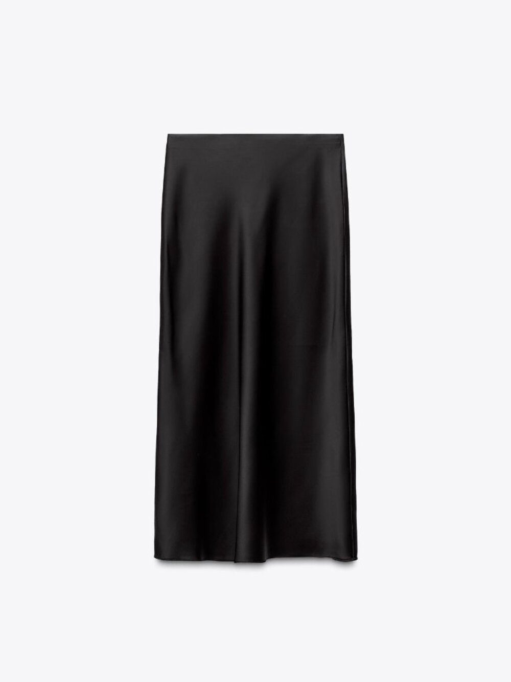 Zara, Satin Effect Midi Skirt | Size: S - Picture 3 of 11